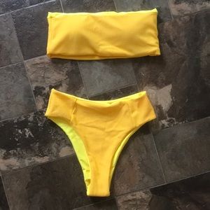 High waisted bikini